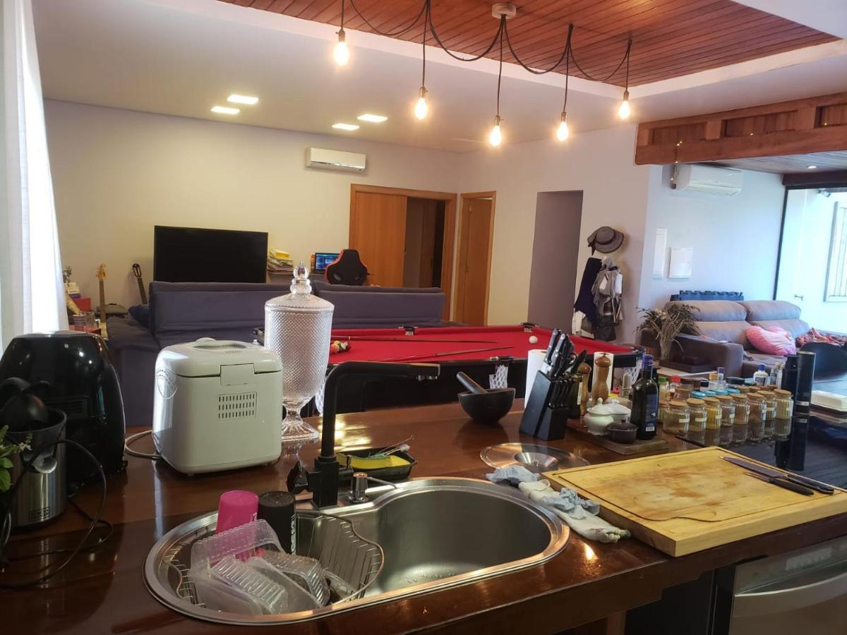 Casa De Praia Com Piscina Aquecida Area Gourmet E Jogos Florianópolis Dış mekan fotoğraf